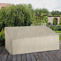 EONLION 3 Seater Rain Cover Garden Sofa Chair in Beige | Size: 100 cm
