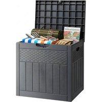Nordara 126L Outdoor Waterproof Storage Box Grey