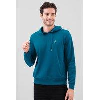 Enorsia Men's Premium Pull Over Hoodie With Signature Logo in Blue | Size: 2XL