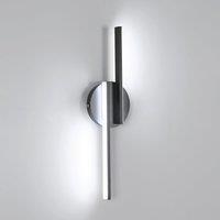 COMELY LED Indoor Wall Light, 16 W Modern Wall Light, Cool White 6500K, 45 cm in Black