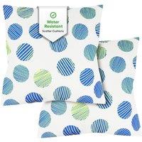 Gardenwize Pack of 2 Polka Dot Printed Scatter Cushions