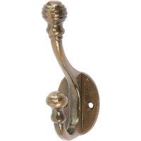 Hammer and Tongs Ball End Hat & Coat Hook - W30mm x H95mm in Gold | Size: 1000mm x 1000mm