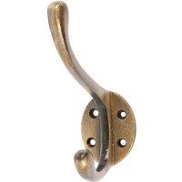 Hammer and Tongs Hat & Coat Hook - W40mm x H105mm in Gold | Size: 1000mm x 1000mm