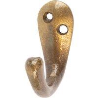 Hammer and Tongs Single Robe Hook - W20mm x H45mm in Gold | Size: 1000mm x 1000mm