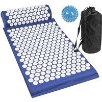 EONLION Blue Massage Set Mat with Pillow & Ball