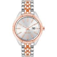 Nine West Women's NW-2661SVRT 34mm Quartz Watch