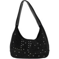 Lotus Women's 'Francina' Suede Handbag in Black