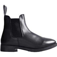 Brogini Men's Boxwell Synthetic Leather Easy-Care Jodhpur Boots in Black | Size: 3.5