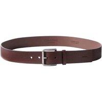 Calvin Klein Men's Casual Roller Buckle 40Mm Ck Chestnut Brown / Antique Silver | Size: Small