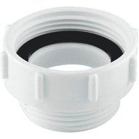 McAlpine T12D 2" x 1.25" BSP Female x BSP Male Coupling in White