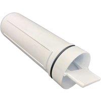 McAlpine STW75-TUBE Dip Tube for Shower Traps 75mm in White
