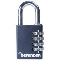 Defender Die-cast Combination Padlock