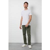 Maine Men's Khaki Straight Fit Jeans | Size: 42R