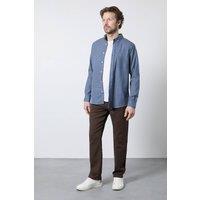 Maine Men's Chocolate Straight Fit Jeans | Size: 36S