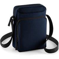 Bagbase Men's Across Shoulder Strap Cross Body Bag Pack of 2 in Navy