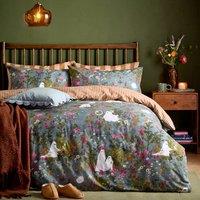 Furn Bootanical Forest Reversible Halloween Duvet Cover Set | Size: King