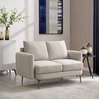 More4Homes Sofia 2 Seater Fabric Sofa in Beige