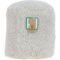 Fenland England Real Sheepskin Pouffe Stool in Natural