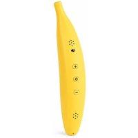 BluCore Banana-Shaped Wireless Phone Handset with USB Charging in Yellow