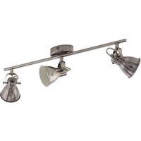 Eglo Seras 1 Antique Nickel Metal 3 Light (Inclusive) Spot Light in Metallics