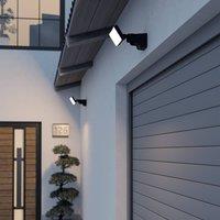 Eglo EPIFANO 50W LED Flood Light, TriColour, IP65 Weatherproof, Black