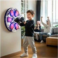 Living and Home Interactive Music Boxing Machine Wall-Mounted for Home Gym