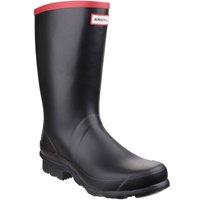 Hunter 'Argyll Short Knee' Wellington Boots in Black | Size: 12