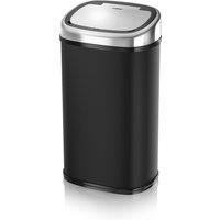Tower Sensor Bin by T80900 Square Stainless Steel Infrared 58L Black