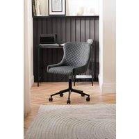 Julian Bowen Luxe Upholstered office Chair in Grey