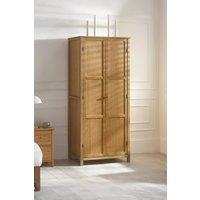 Julian Bowen Coxmoor 2 Door Wardrobe with Shelf in Light Oak