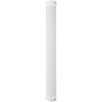 Monstershop Traditional 4 Column Radiator - 1800 x 200mm - White