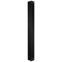 Monstershop Traditional 4 Column Radiator - 1800 x 200mm - Black