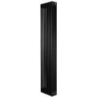 Monstershop Traditional 4 Column Radiator - 1800 x 380mm - Black