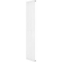 Monstershop Oval Single Column Radiator - 1800 x 360mm - White