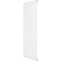 Monstershop Oval Single Column Radiator - 1800 x 600mm - White