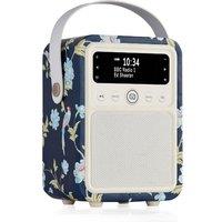 Laura Ashley VQ Elveden Navy 'Monty' DAB/DAB+ Digital & FM Radio with Bluetooth