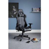 Julian Bowen Meteor Upholstered Gaming Chair in Black