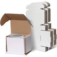 NESTLUNE 100Pcs White Gift Boxes for Shipping