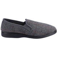 Fleet & Foster Men's Mitchell Slipper in Grey | Size: 6