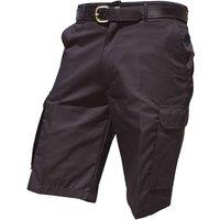 Warrior Men's Cargo Work Shorts in Black | Size: 32R