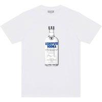 Scum Men's Asbo-Yute Vodka T-Shirt in White | Size: 5XL