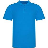 AWDis Men's Just Polos The 100 Polo Shirt in Duck Egg Blue | Size: XL