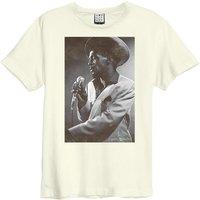 Amplified Men's Joe Wise Gregory Isaacs T-Shirt in White | Size: 2XL