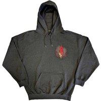 Slipknot Men's Burn Me Away Hoodie in Charcoal | Size: 2XL