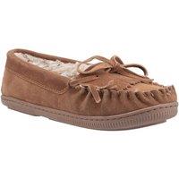Hush Puppies Women's 'Addy' Suede Classic Slippers in Tan | Size: 3