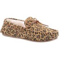 Hush Puppies Women's 'Allie' Suede Slippers in Tan | Size: 4