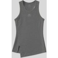 Tommy Life Women's Sleeveless Crew Neck Active Top in Charcoal | Size: XL