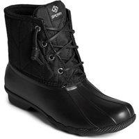 Sperry Women's Saltwater SeaCycled RPET Nylon Boot in Black | Size: 5.5