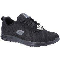 Skechers Women's Genter - Bronaugh Sr Occupational Shoe in Black | Size: 3