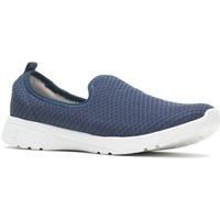 Hush Puppies Women's 'Good' 100% RPET (Recycled) Textile Slip On Shoes in Navy | Size: 6.5